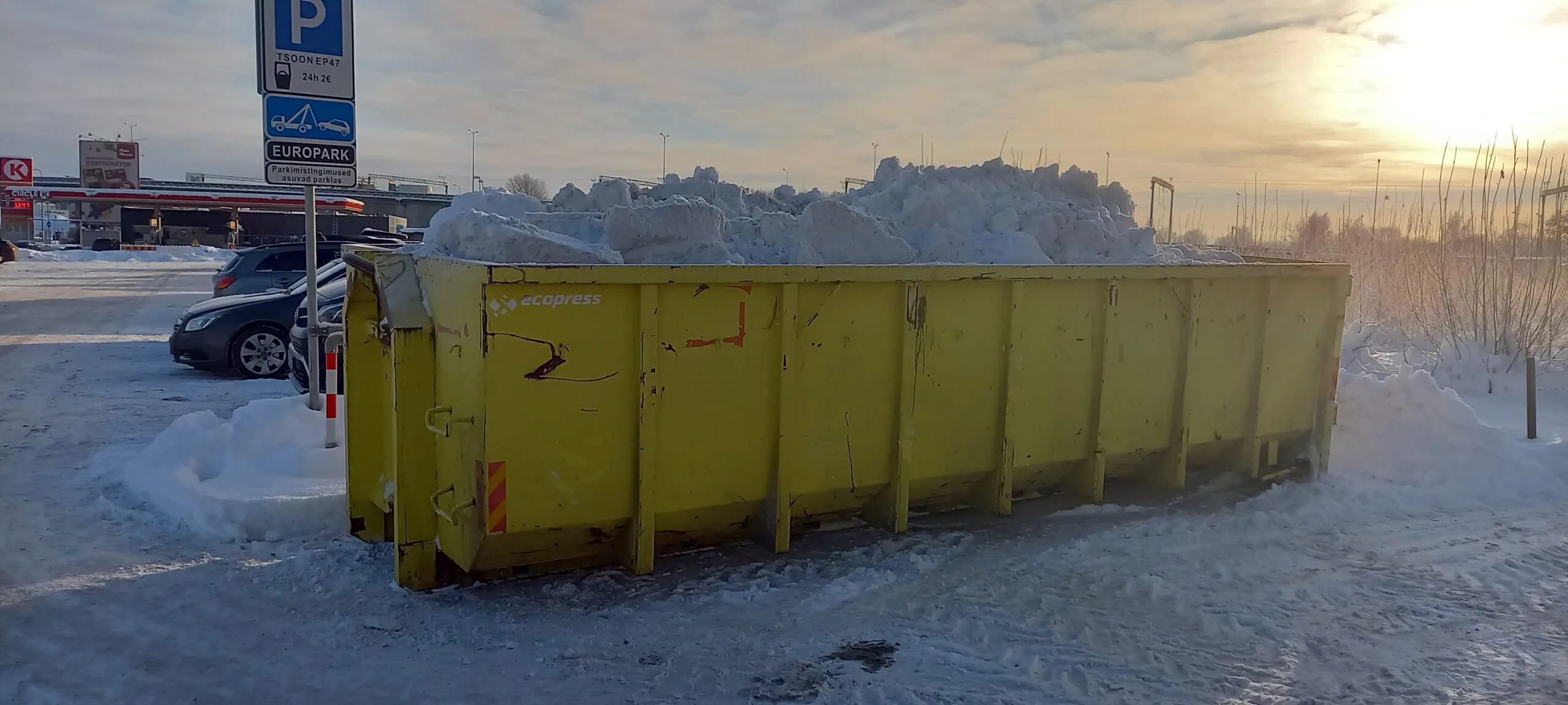 ehitusprahi konteinerid